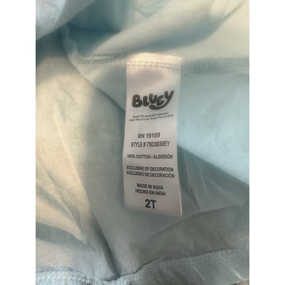 Bluey toddler sz 2T Dress LOT of 3 Gauzey, Flutter Sleeve, Princess dress twirl - Picture 9 of 11